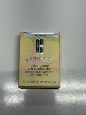 Clinique Colour Surge Eye Shadow Duo - Like Mink (Beige, Taupe)